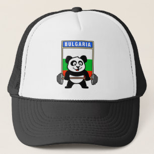 Boné Panda do halterofilismo de Bulgária