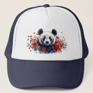 Boné Panda Entre Flores