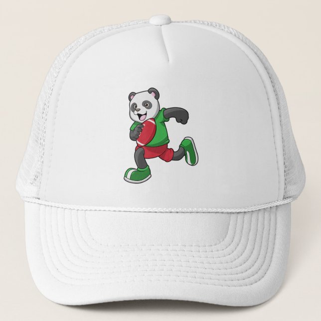 Boné Panda no futebol com equipamento (Frente)
