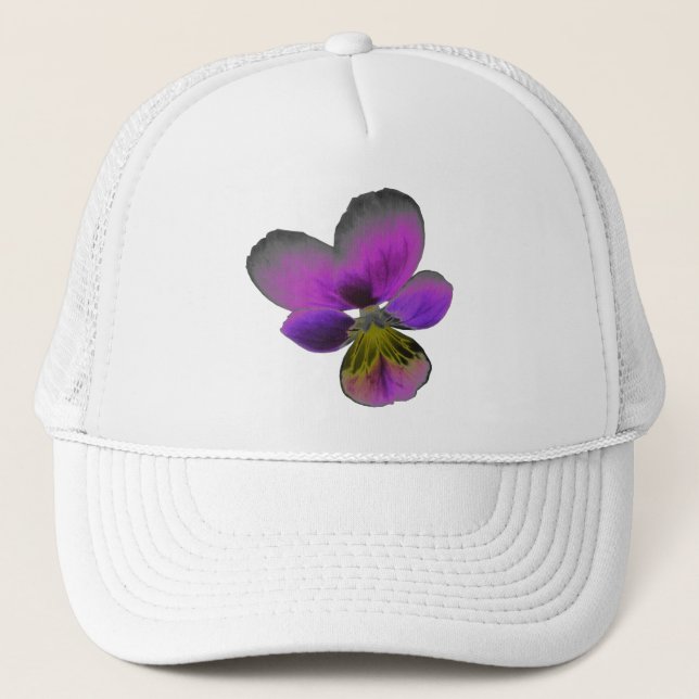 Boné Pansy Wild Dark Purple Hat (Frente)