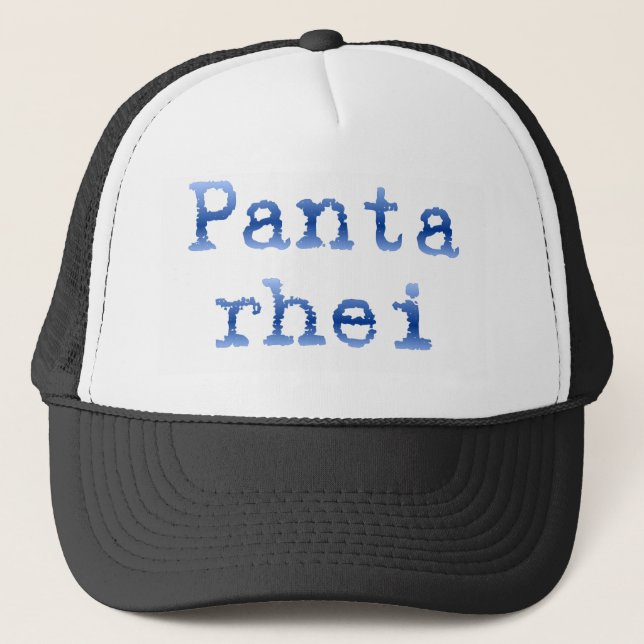 Boné Panta rhei "Tudo corre" (Frente)