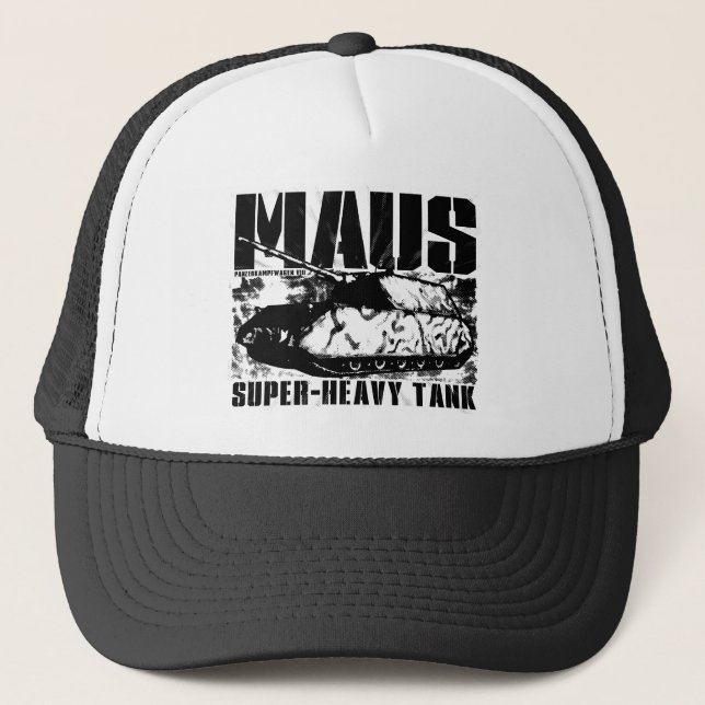 Boné Panzer VIII Maus Trucker Hat (Frente)