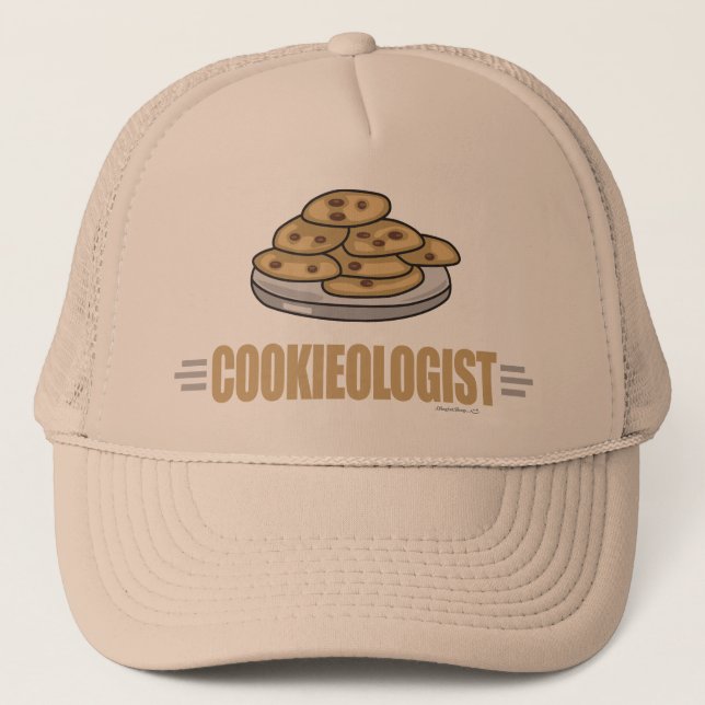 Boné Pão Cookie Engraçado (Frente)