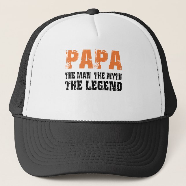 Boné Papa (Laranja) (Frente)