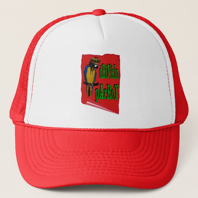 Boné Papagaio Beberrão (Frente)