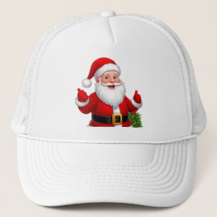 Boné Papai Noel Alegre