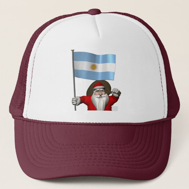 Boné Papai Noel, Alferes Da Argentina (Frente)