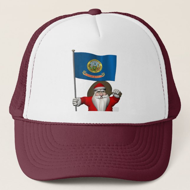 Boné Papai Noel Com Alferes De Idaho (Frente)