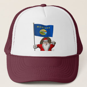 Boné Papai Noel Com Alferes De Montana