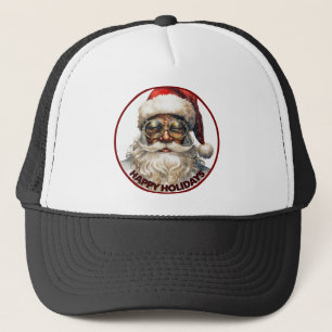 Boné Papai Noel Negro Feliz Feriado Kwanzaa Afro-Americ