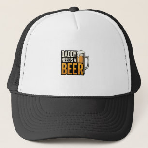 Boné Papai Precisa de uma Cerveja Camisa Vintage_