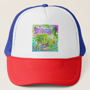 Boné Papais noeis Barbara Eterno Melody Trucker Hat