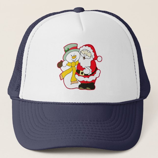 Boné PAPAIS NOEIS COM GELO NO NATAL. Hei! Hei! Hei! (Frente)