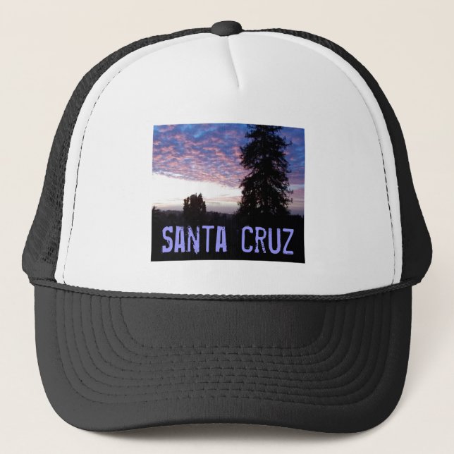 Boné Papais noeis Cruz Sunset Trucker Hat (Frente)