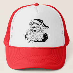 Boné Papais noeis de capacete