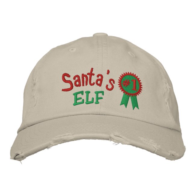 Boné Papais noeis Elf Boriderado Hat (Frente)