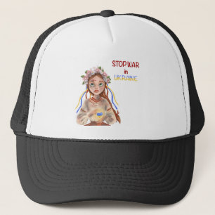 Boné para a guerra na Ucrânia Girl