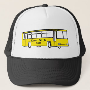 Boné PARA BAIXO COM ônibus do CIS