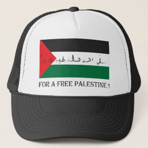 Boné Para uma Palestina livre!