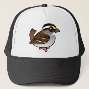 Boné pardal Branco-throated