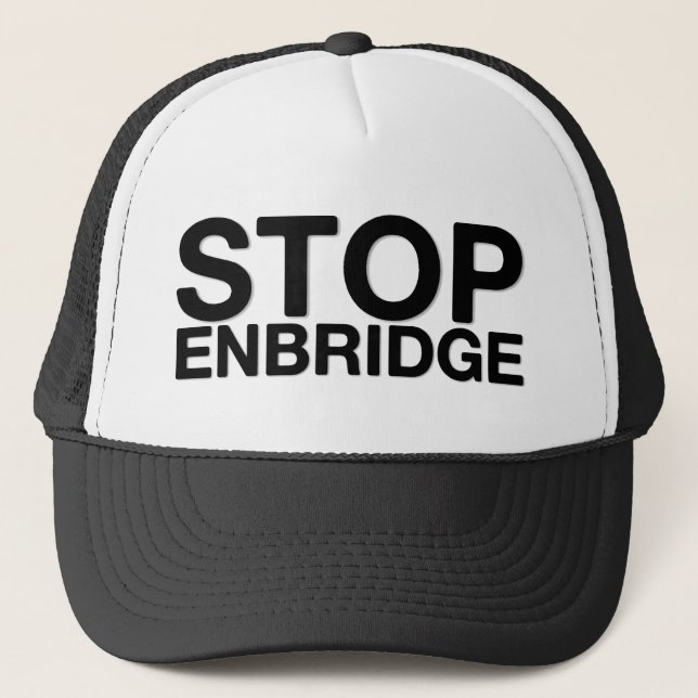 Boné Pare o t-shirt de Enbridge, a camisola do pescoço (Frente)