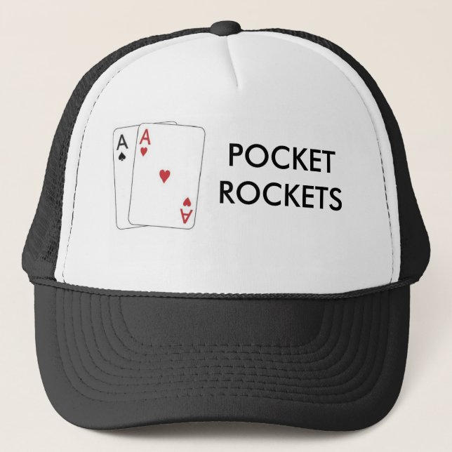 Boné pares de aces1, POCKETROCKETS (Frente)
