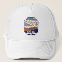 Park City Utah Winter Area Emblem