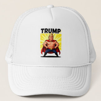 Boné Parodic Superhero Trump Caricature