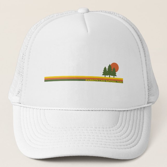Boné Parque Nacional das Cavernas de Mamute Pine Treine (Frente)