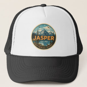 Boné Parque Nacional Jasper aventura nas Montanhas Roch