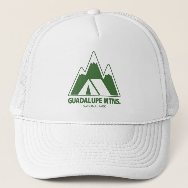Boné Parque Nacional Mtns. Guadalupe Camping Montanhas (Frente)