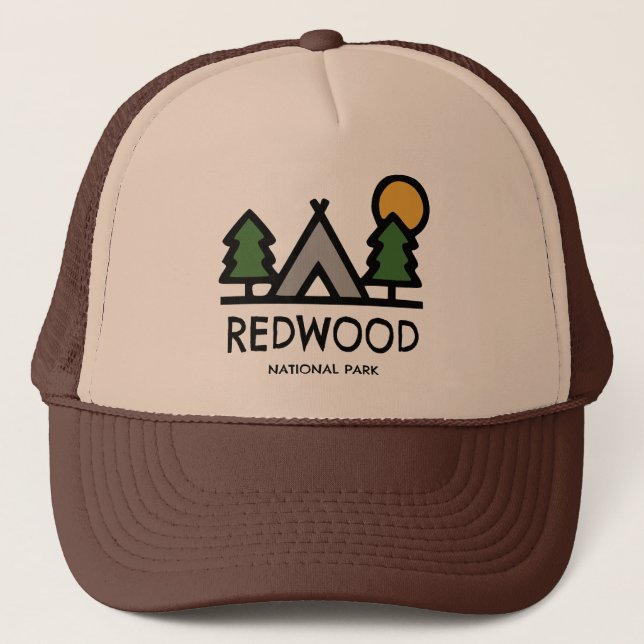 Boné Parque Nacional Redwood (Frente)