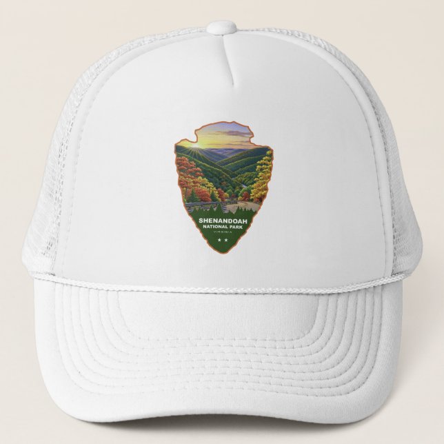 Boné Parque Nacional Shenandoah Arrowhead (Frente)