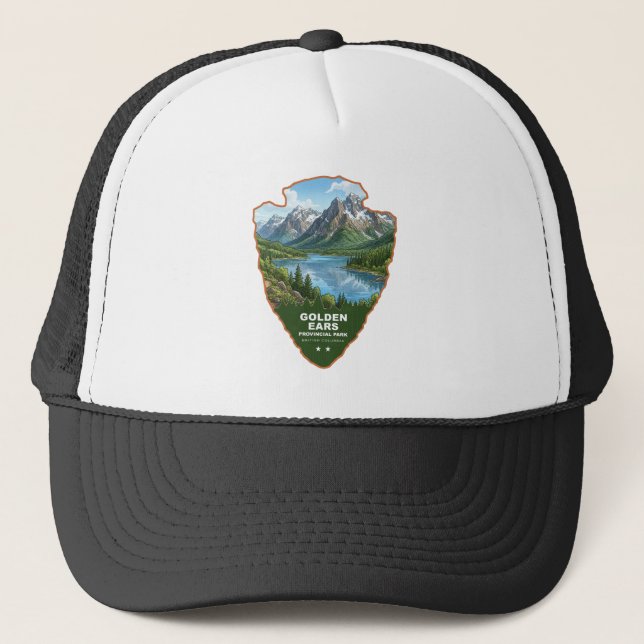 Boné Parque Provincial Golden Ears Arrowhead (Frente)