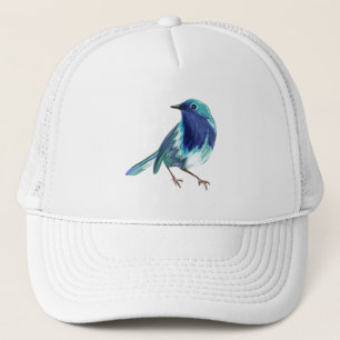 Boné Pássaro azul