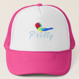 Boné Pássaro bonito