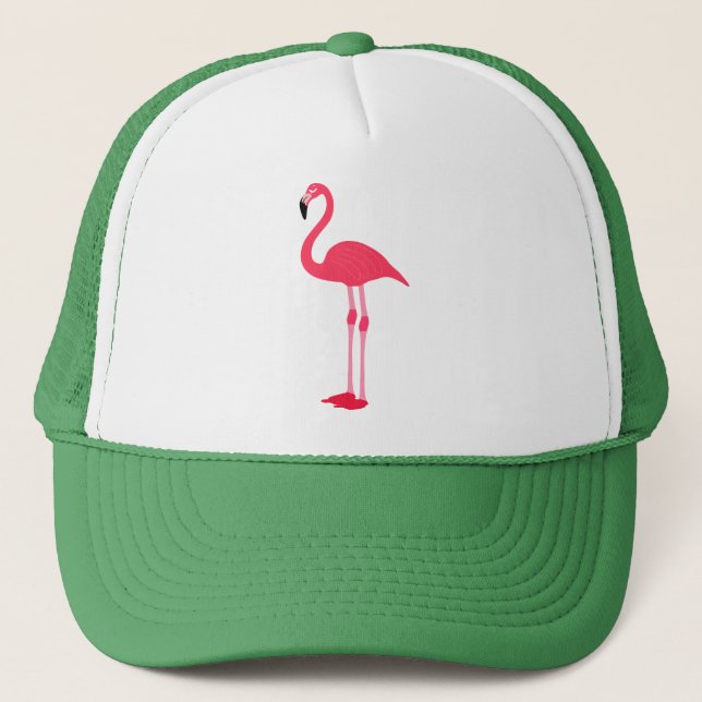Boné Pássaro Flamingo rosa-64305 (Frente)