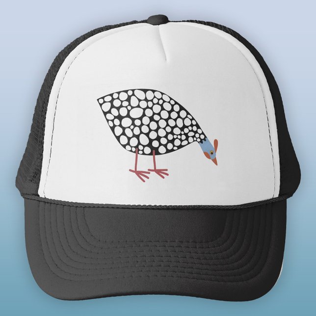 Boné Pássaro Guineafowl (Fun Guineafowl trucker hat)