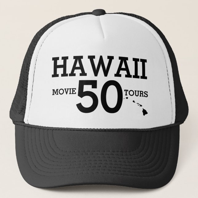BONÉ PASSEIOS PELO FILME HAWAII 50 (Frente)