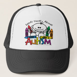 Boné Pastéis do autismo