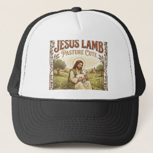 Boné Pasto de Cordeiro Jesus Fofo Pasto de Cordeiro Jes