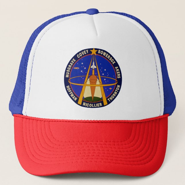 Boné Patch De Missão Sts-61 (Frente)