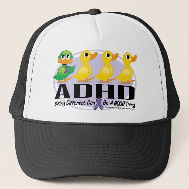 Boné Patinho feio de ADHD (Frente)