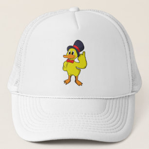 Boné Pato com chapéu