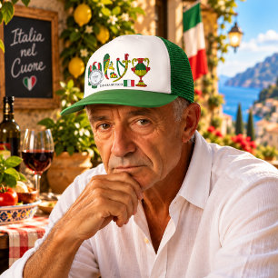 Boné Patrimônio Personalizado de Ás de Cartas Italianas