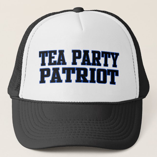 Boné Patriota do tea party (Frente)