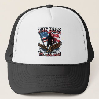 Boné Patriotic American Eagle The Real Boss Design