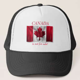 Boné Patriótica Canadian Flag não é para venda!