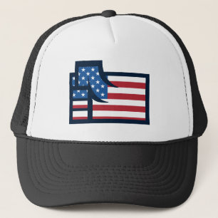 Boné Patriótico Americano