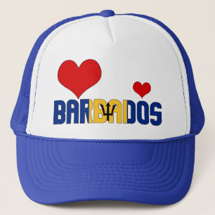 Boné Patriótico Sinalizador Adorável de Barbados